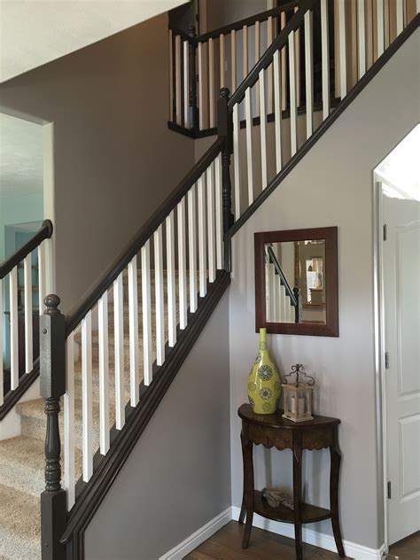 5 step stair railing indoor|More.